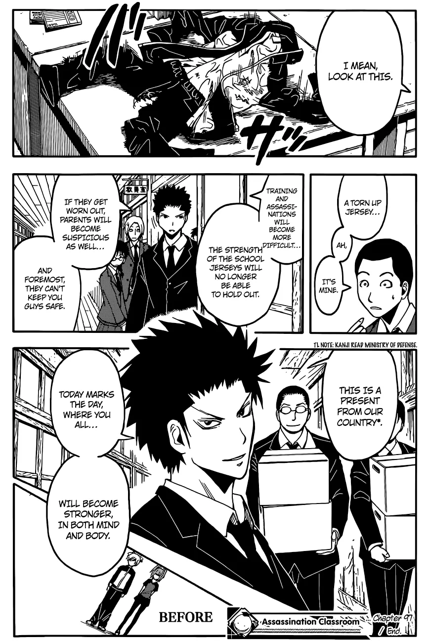 Assassination Classroom β Chapter 97 β Page 21