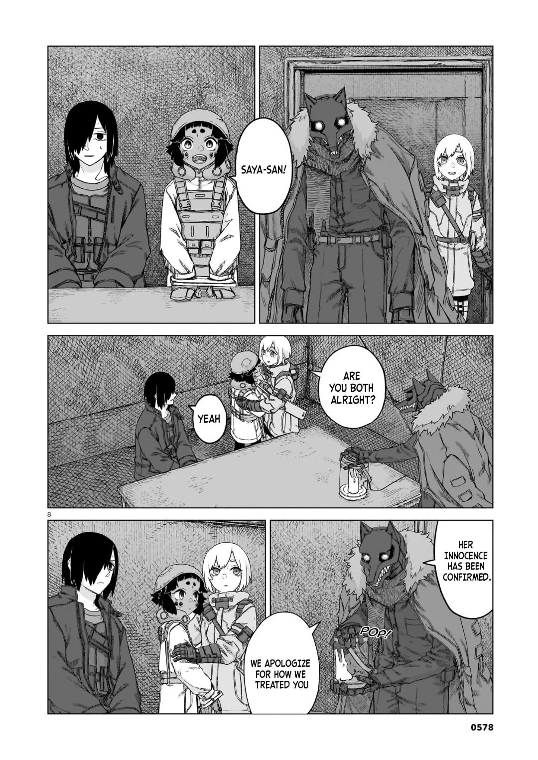 The Color of the End: Mission in the Apocalypse β Chapter 37 β Page 8