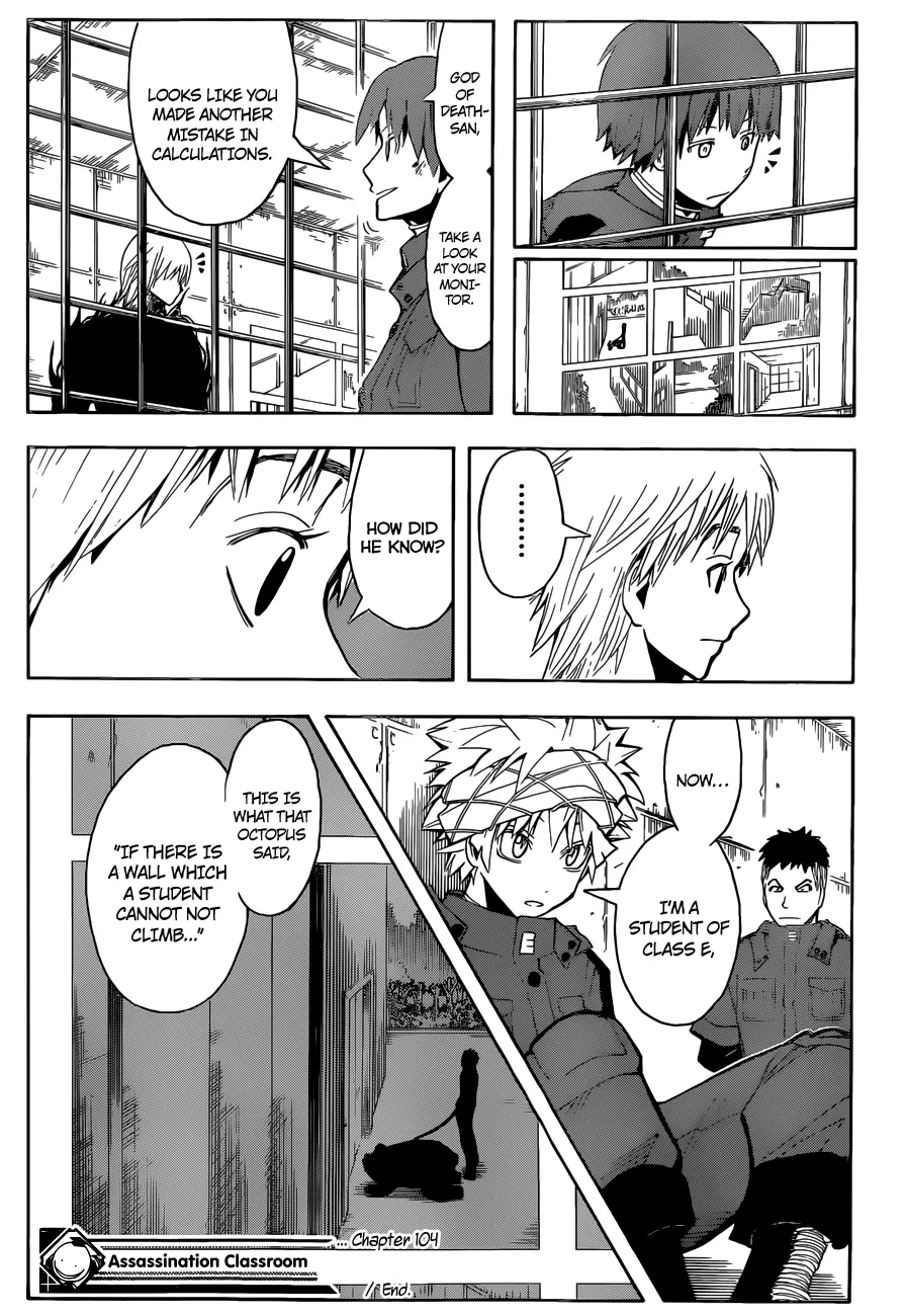 Assassination Classroom β Chapter 104 β Page 18