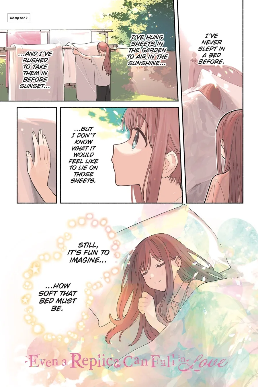 Even a Replica Can Fall in Love β Chapter 1 β Page 1