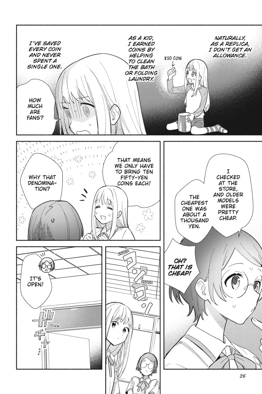 Even a Replica Can Fall in Love β Chapter 1 β Page 26