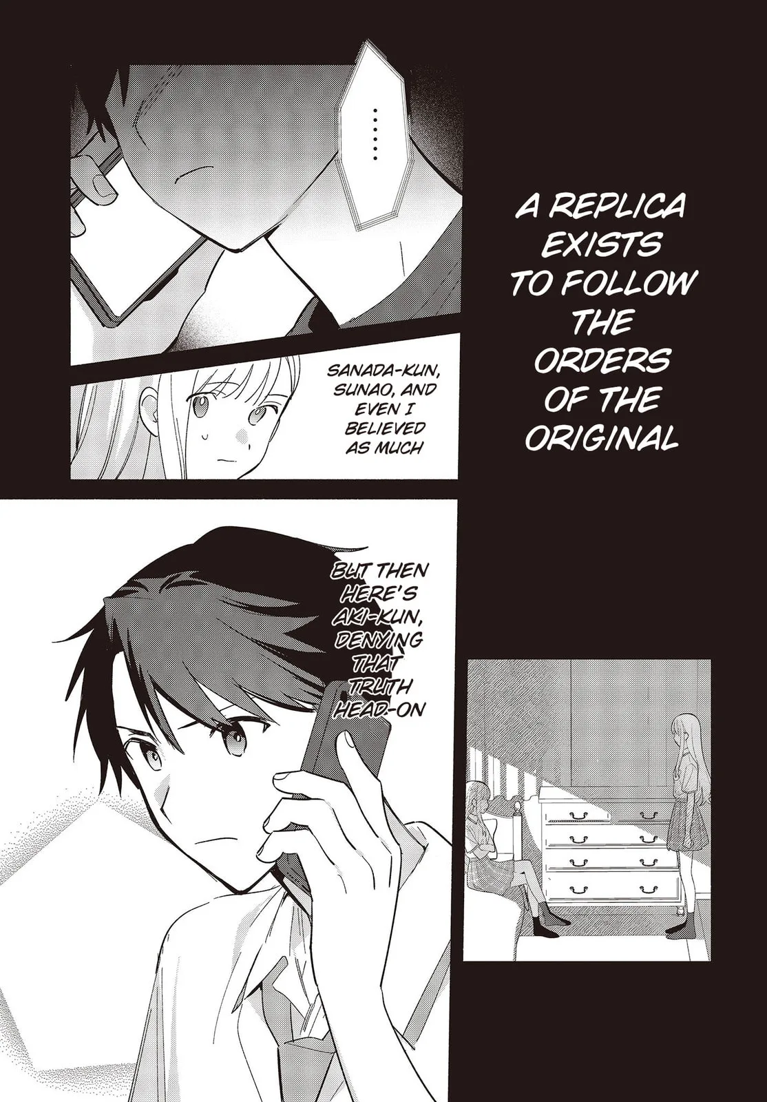 Even a Replica Can Fall in Love β Chapter 8 β Page 9