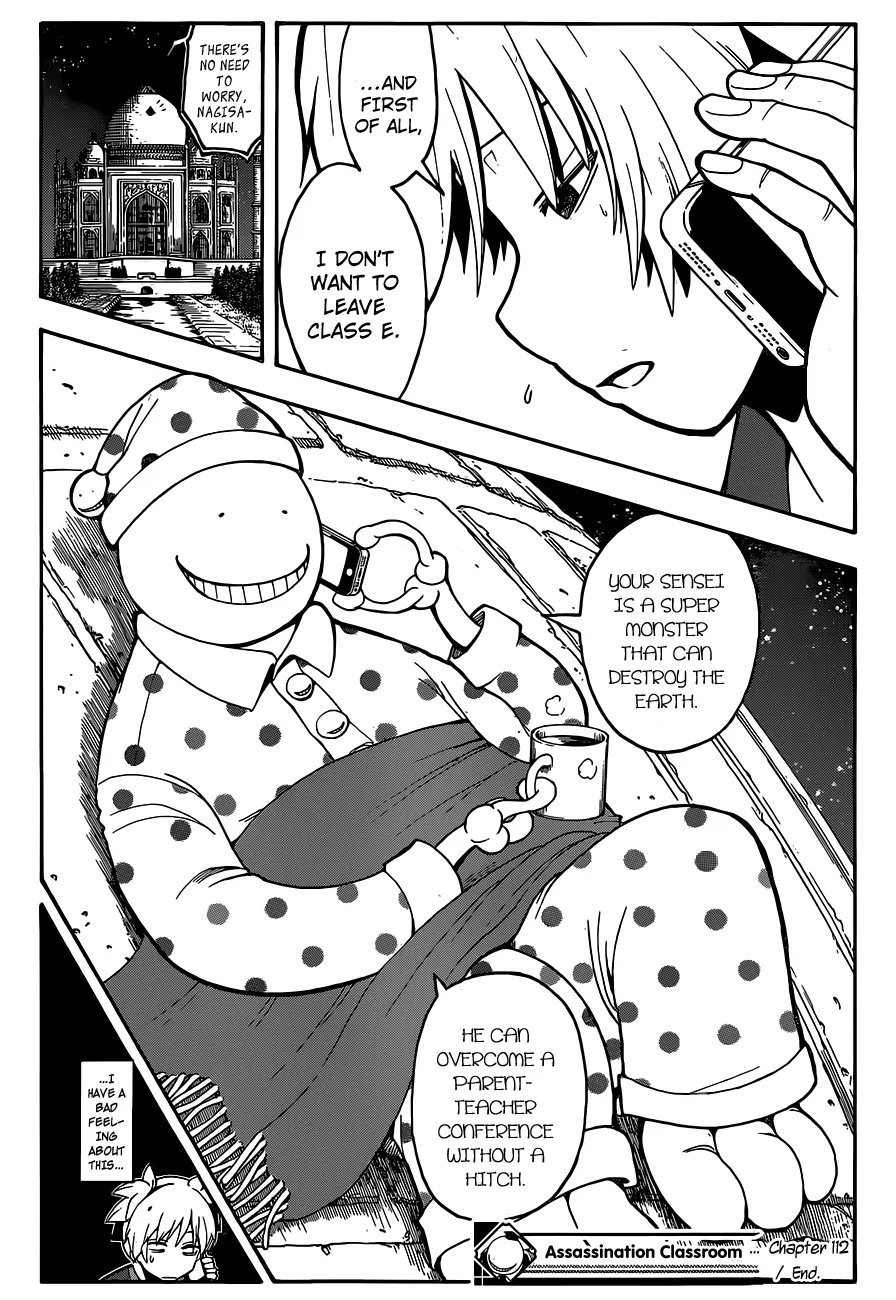 Assassination Classroom β Chapter 112 β Page 20