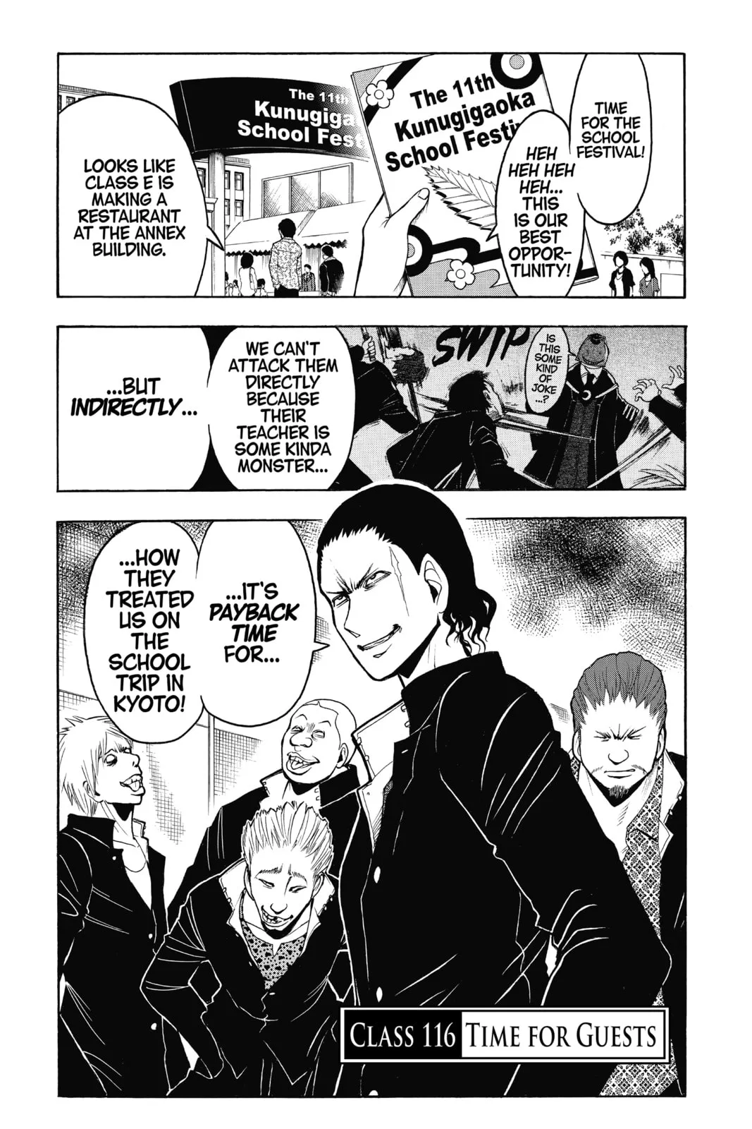 Assassination Classroom β Chapter 116 β Page 1