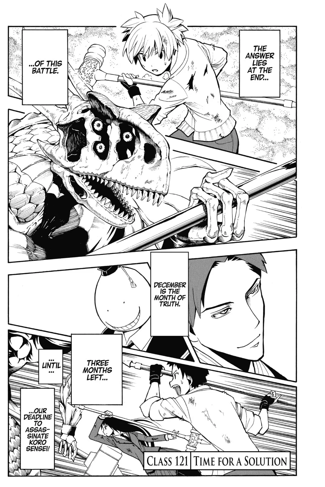Assassination Classroom β Chapter 121 β Page 1