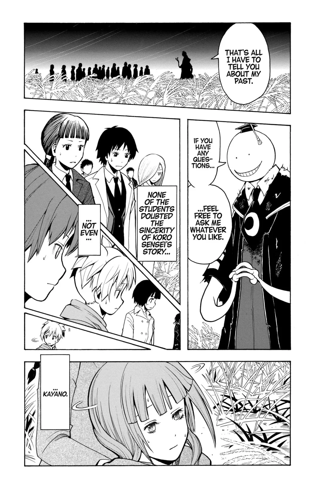 Assassination Classroom — Chapter 141 — Page 3