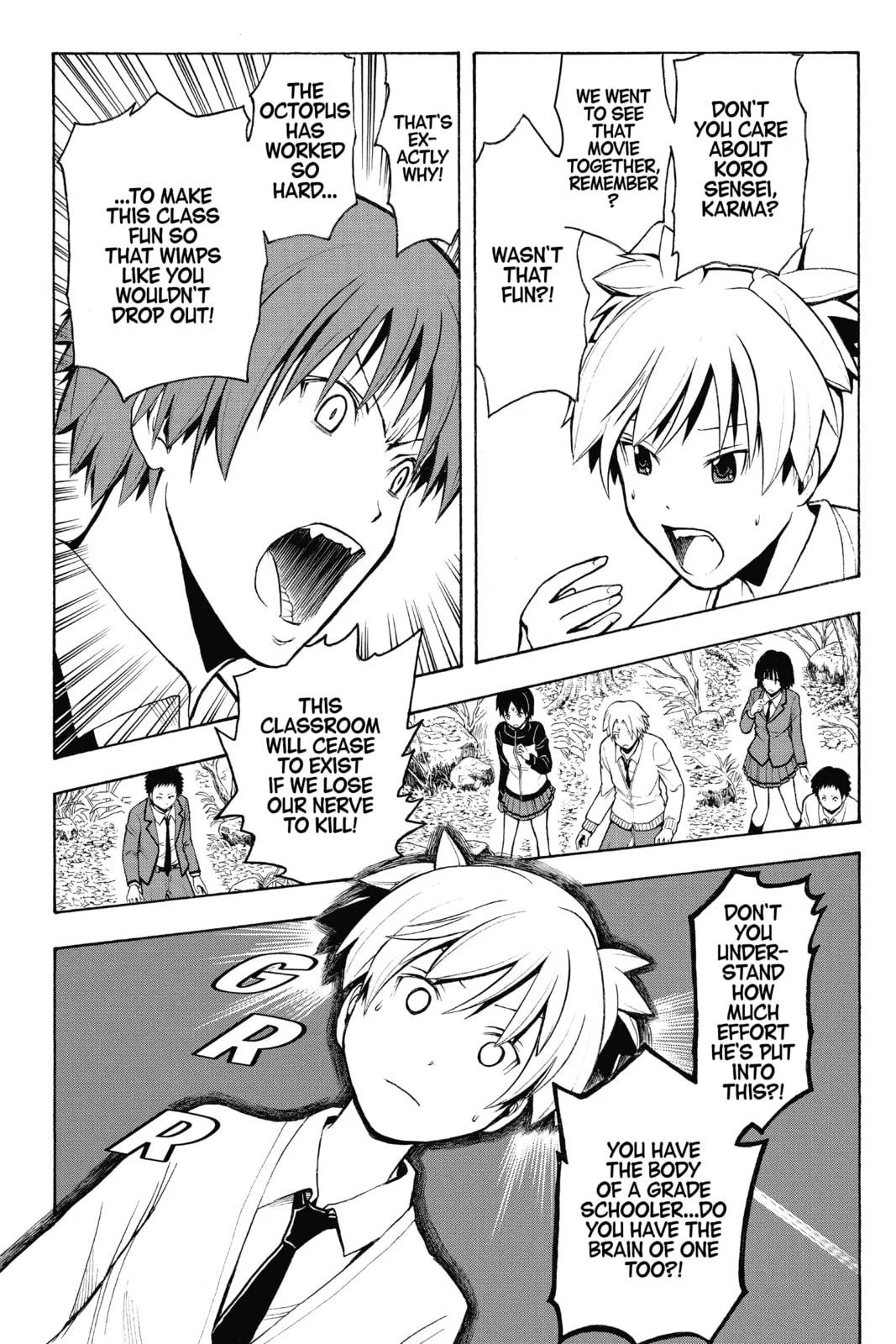 Assassination Classroom β Chapter 143 β Page 8