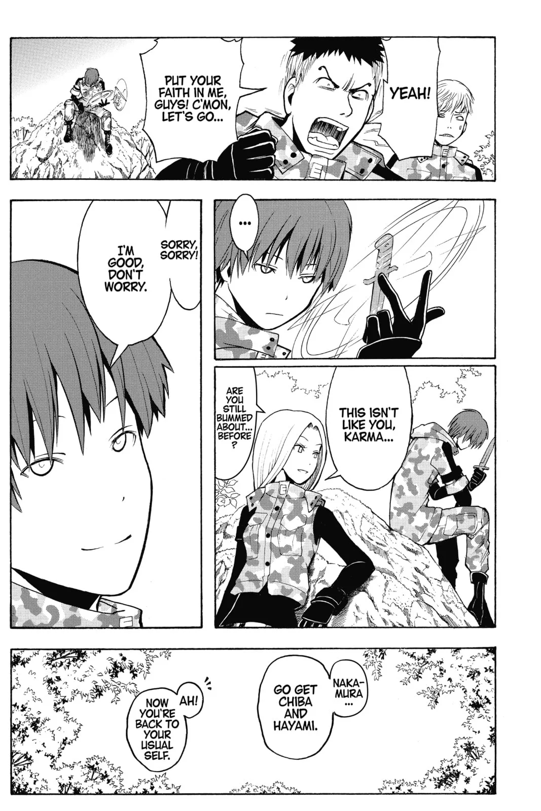 Assassination Classroom β Chapter 144 β Page 14