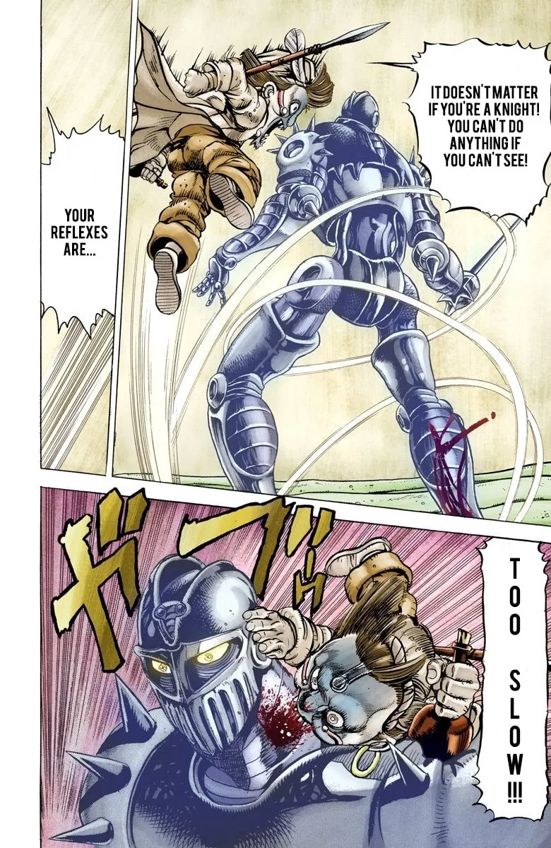 JoJo no Kimyou na Bouken Part 3: Stardust Crusaders Colored Manga — Chapter 22 — Page 5