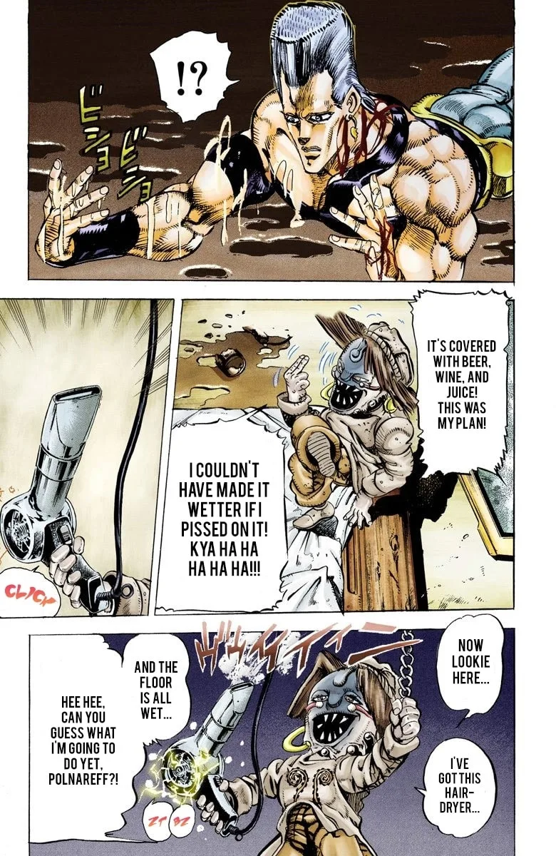 JoJo no Kimyou na Bouken Part 3: Stardust Crusaders Colored Manga — Chapter 22 — Page 12