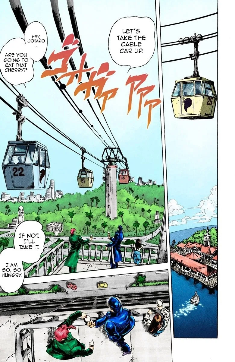 JoJo no Kimyou na Bouken Part 3: Stardust Crusaders Colored Manga — Chapter 24 — Page 8