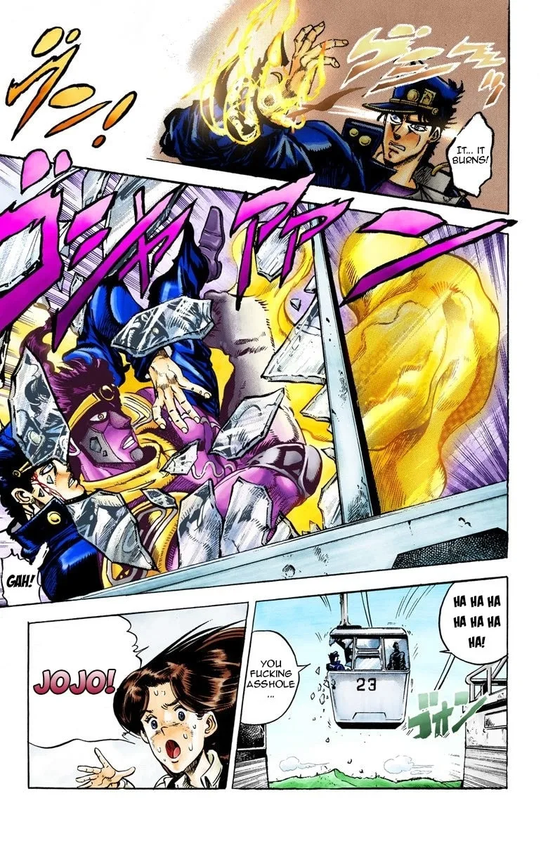 JoJo no Kimyou na Bouken Part 3: Stardust Crusaders Colored Manga — Chapter 24 — Page 18