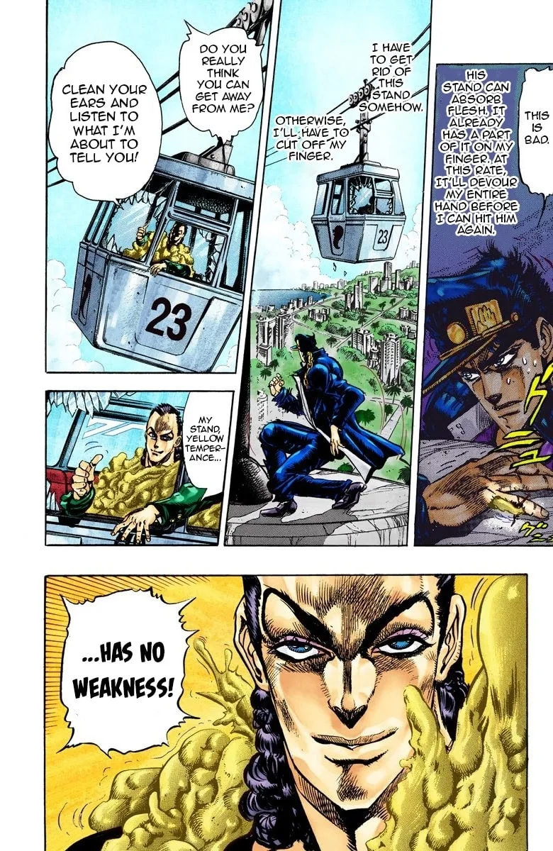 JoJo no Kimyou na Bouken Part 3: Stardust Crusaders Colored Manga — Chapter 25 — Page 4