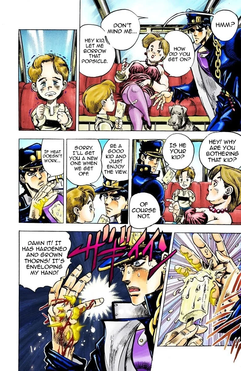 JoJo no Kimyou na Bouken Part 3: Stardust Crusaders Colored Manga — Chapter 25 — Page 8