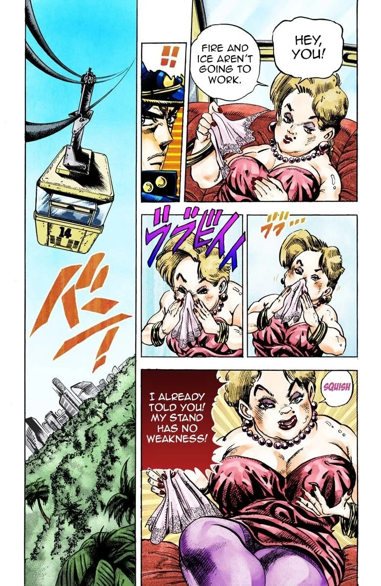 JoJo no Kimyou na Bouken Part 3: Stardust Crusaders Colored Manga — Chapter 25 — Page 9