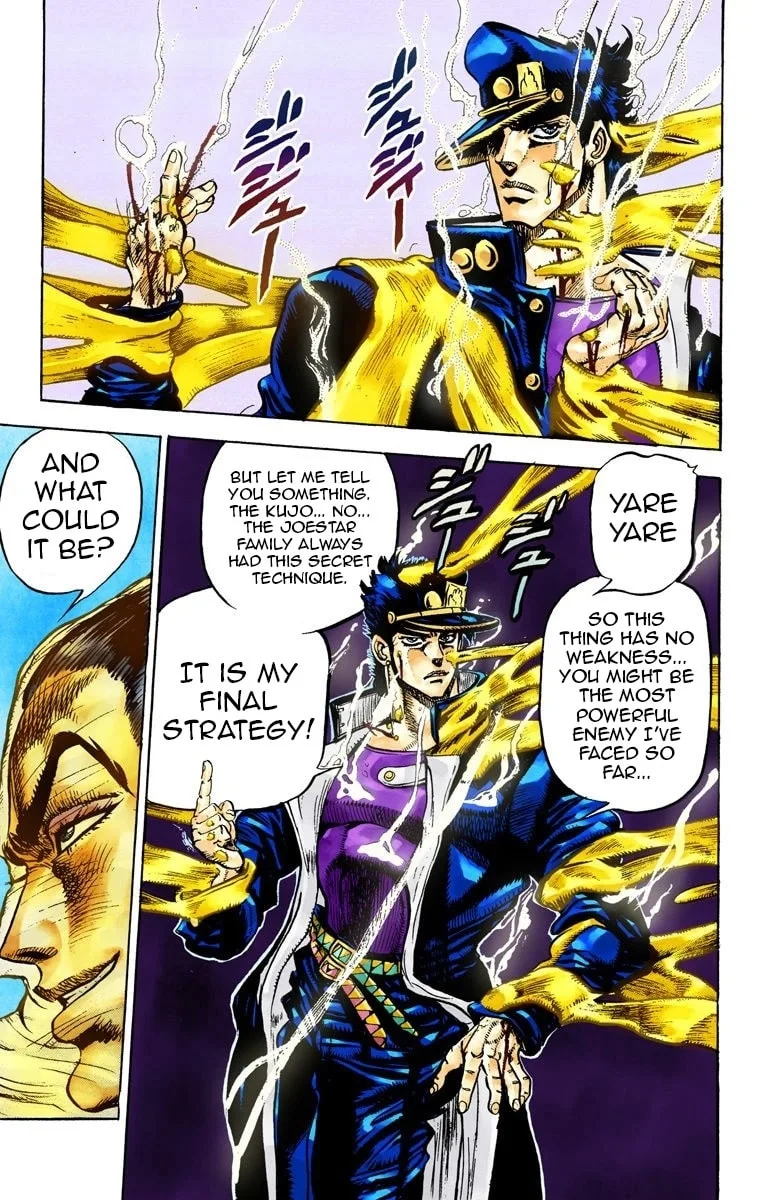 JoJo no Kimyou na Bouken Part 3: Stardust Crusaders Colored Manga — Chapter 25 — Page 15