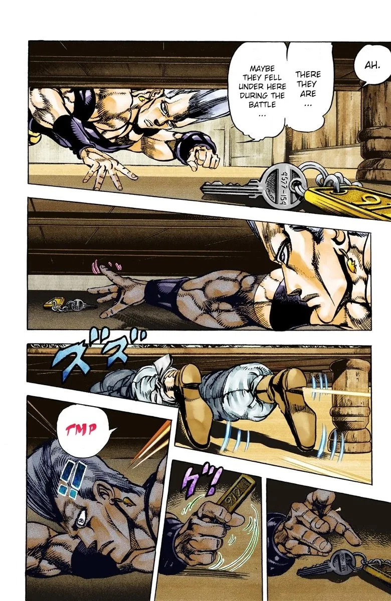 JoJo no Kimyou na Bouken Part 3: Stardust Crusaders Colored Manga — Chapter 21 — Page 7