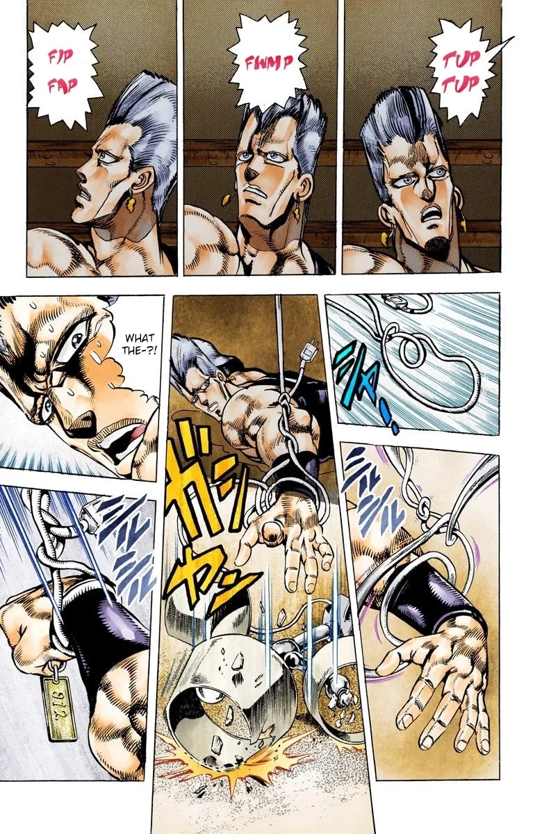 JoJo no Kimyou na Bouken Part 3: Stardust Crusaders Colored Manga — Chapter 21 — Page 8