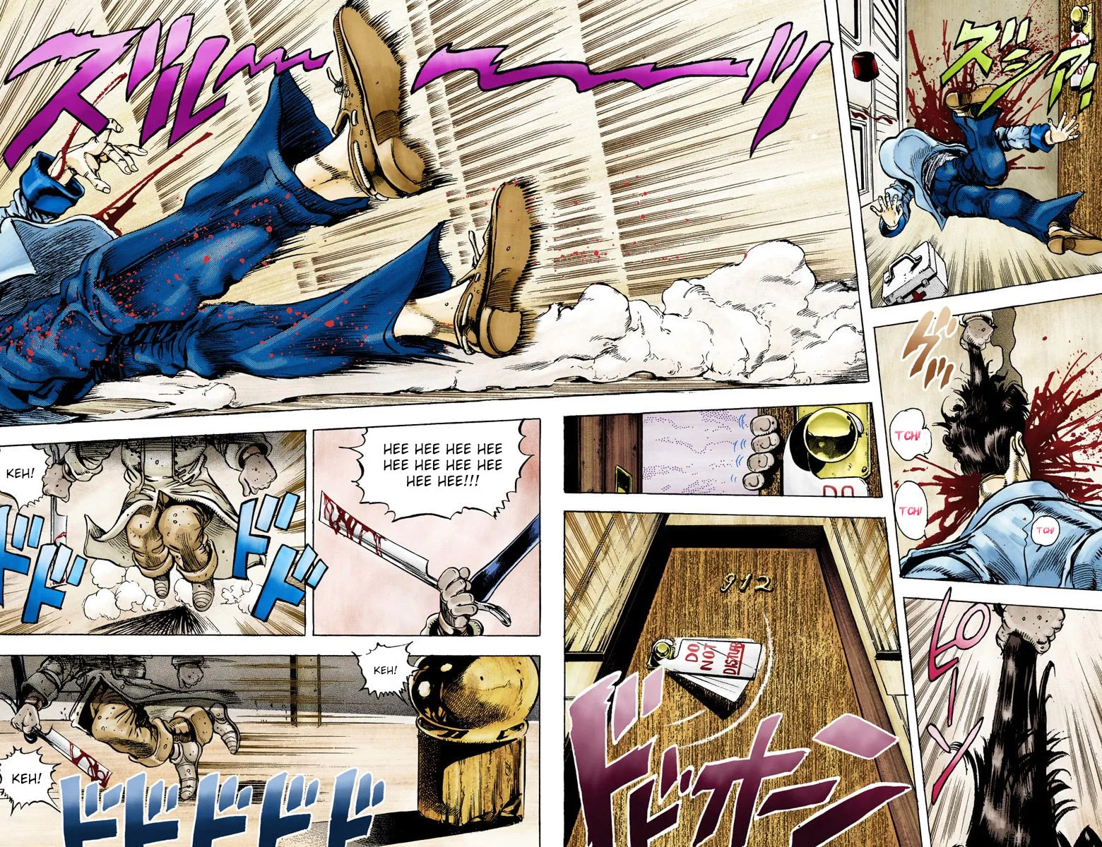 JoJo no Kimyou na Bouken Part 3: Stardust Crusaders Colored Manga — Chapter 21 — Page 14
