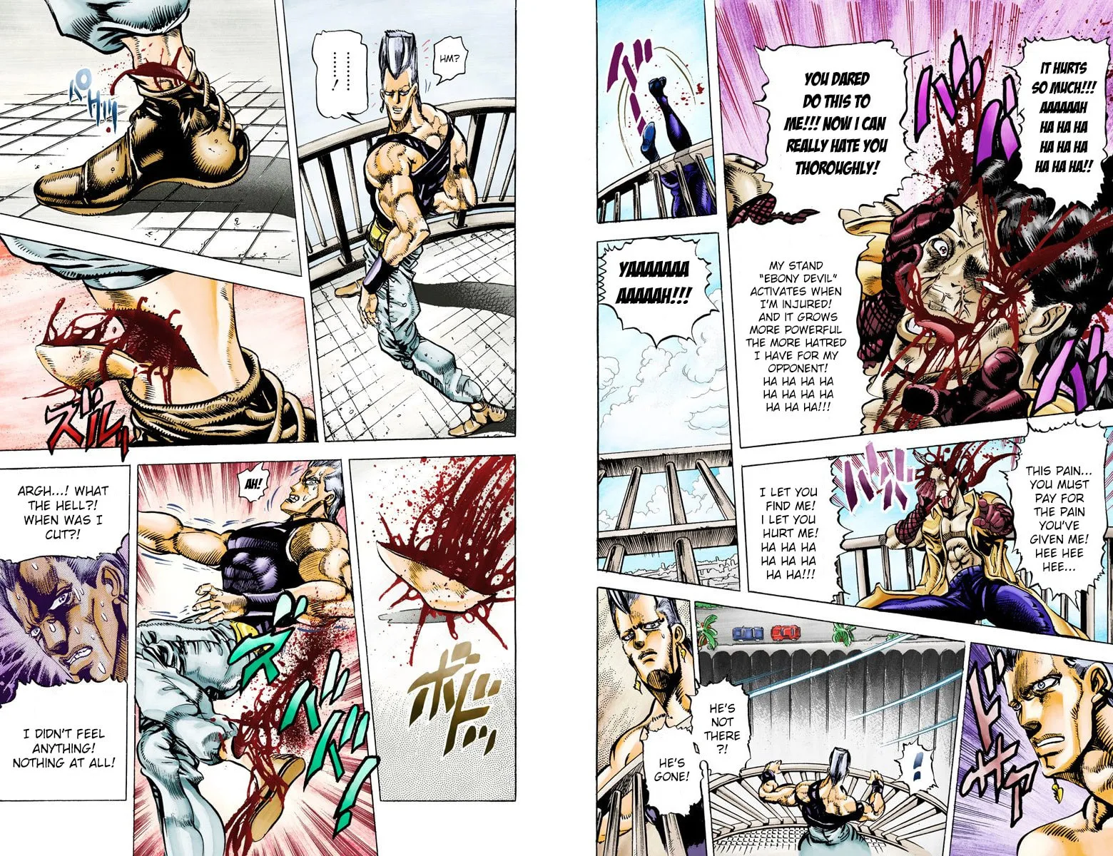 JoJo no Kimyou na Bouken Part 3: Stardust Crusaders Colored Manga — Chapter 20 — Page 11