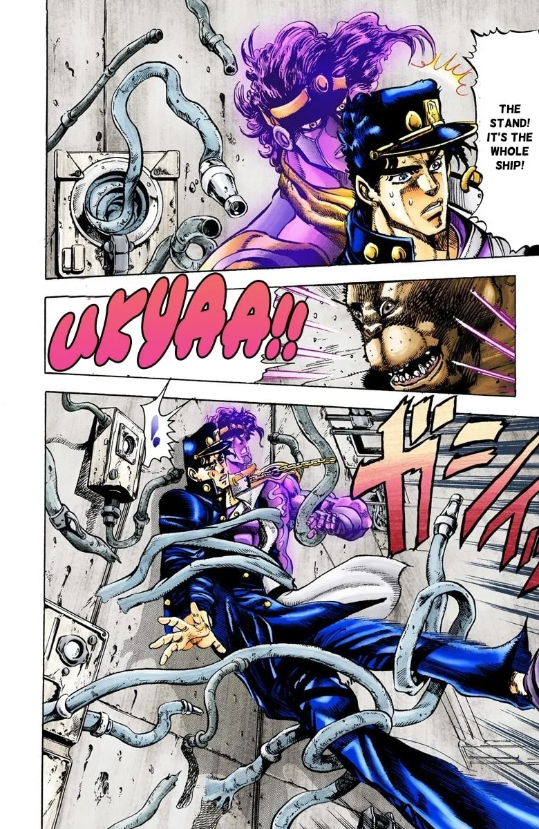 JoJo no Kimyou na Bouken Part 3: Stardust Crusaders Colored Manga — Chapter 19 — Page 8