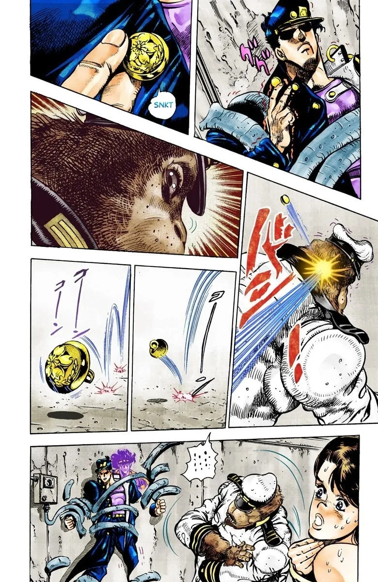 JoJo no Kimyou na Bouken Part 3: Stardust Crusaders Colored Manga — Chapter 19 — Page 14