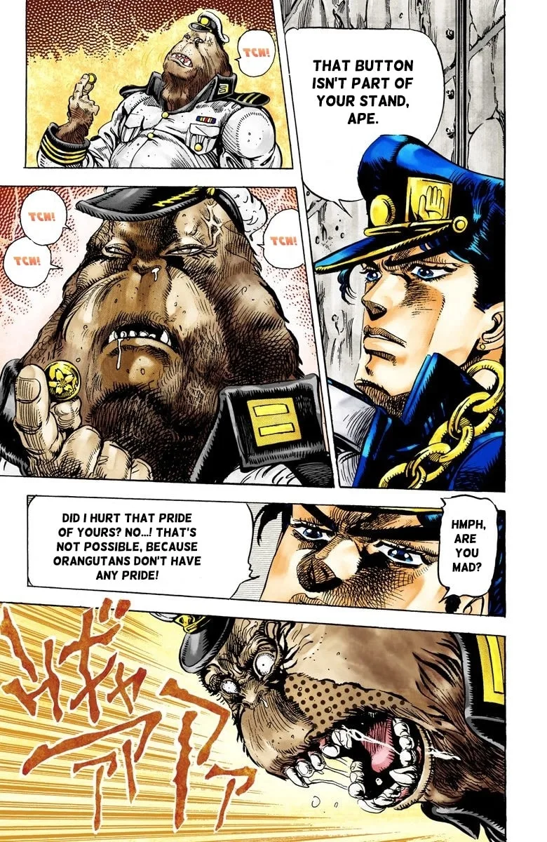 JoJo no Kimyou na Bouken Part 3: Stardust Crusaders Colored Manga — Chapter 19 — Page 15
