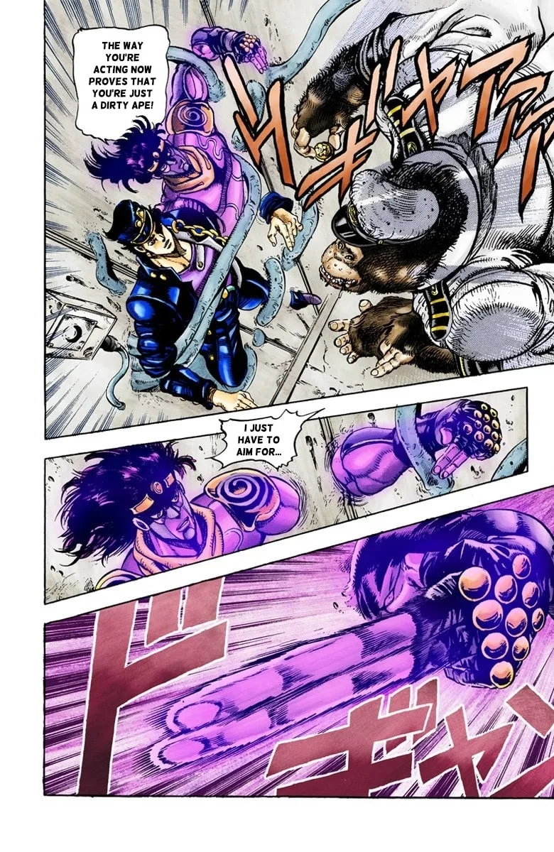 JoJo no Kimyou na Bouken Part 3: Stardust Crusaders Colored Manga — Chapter 19 — Page 16