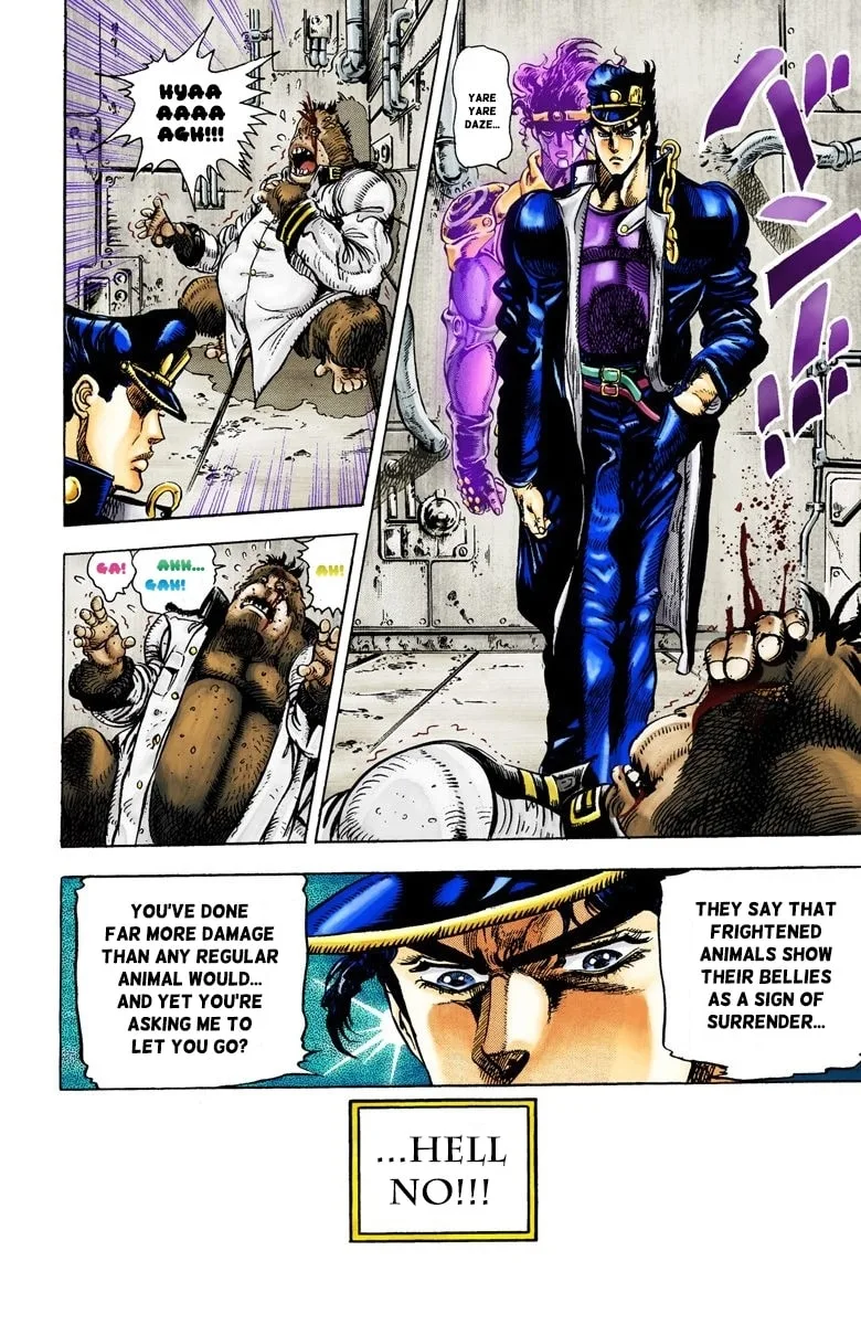 JoJo no Kimyou na Bouken Part 3: Stardust Crusaders Colored Manga — Chapter 19 — Page 18