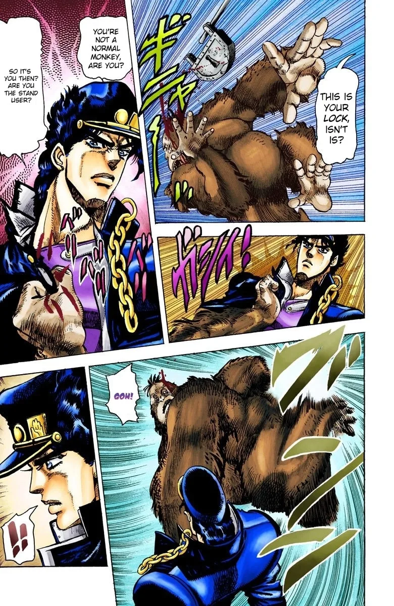 JoJo no Kimyou na Bouken Part 3: Stardust Crusaders Colored Manga — Chapter 18 — Page 16