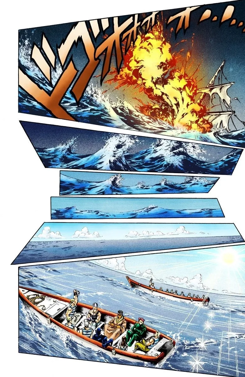 JoJo no Kimyou na Bouken Part 3: Stardust Crusaders Colored Manga — Chapter 17 — Page 8