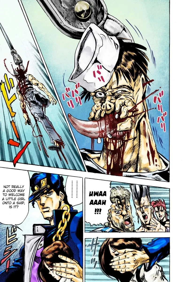 JoJo no Kimyou na Bouken Part 3: Stardust Crusaders Colored Manga — Chapter 17 — Page 18