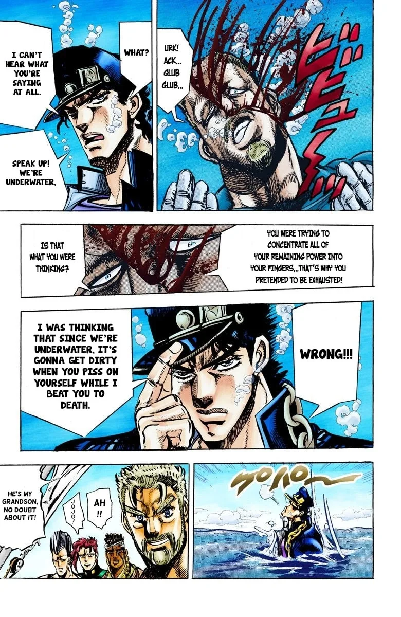JoJo no Kimyou na Bouken Part 3: Stardust Crusaders Colored Manga — Chapter 16 — Page 19