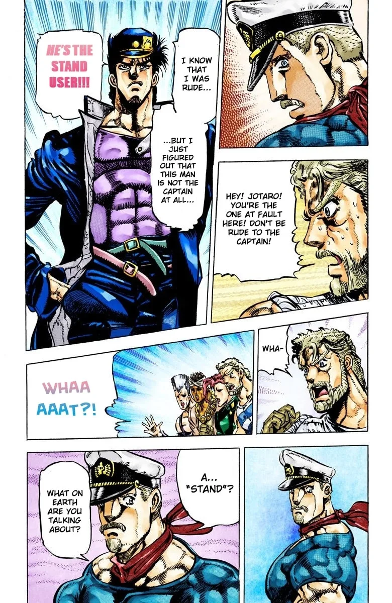 JoJo no Kimyou na Bouken Part 3: Stardust Crusaders Colored Manga — Chapter 15 — Page 10