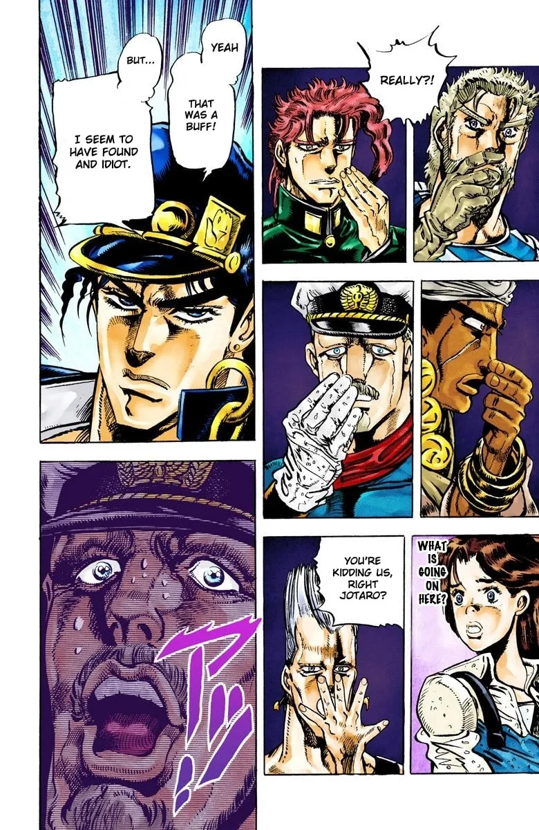 JoJo no Kimyou na Bouken Part 3: Stardust Crusaders Colored Manga — Chapter 15 — Page 12