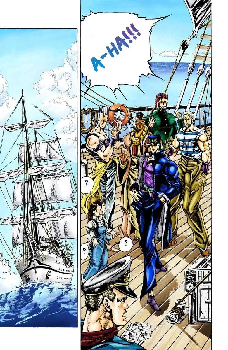 JoJo no Kimyou na Bouken Part 3: Stardust Crusaders Colored Manga — Chapter 15 — Page 13
