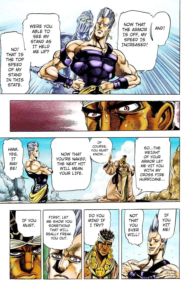 JoJo no Kimyou na Bouken Part 3: Stardust Crusaders Colored Manga β Chapter 13 β Page 6