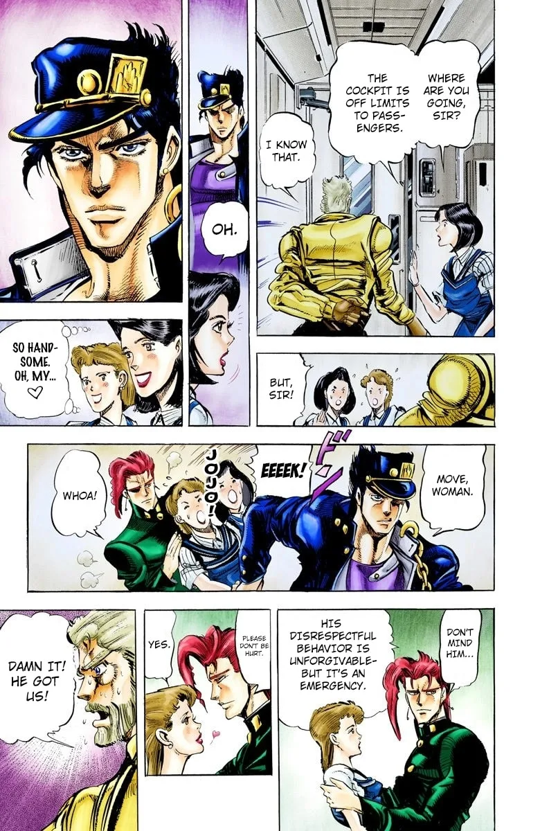 JoJo no Kimyou na Bouken Part 3: Stardust Crusaders Colored Manga — Chapter 11 — Page 4