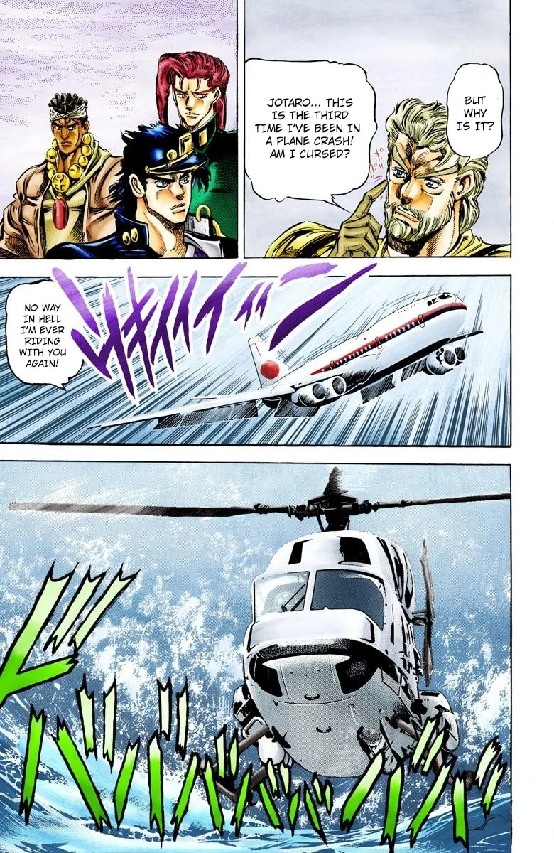 JoJo no Kimyou na Bouken Part 3: Stardust Crusaders Colored Manga — Chapter 11 — Page 8