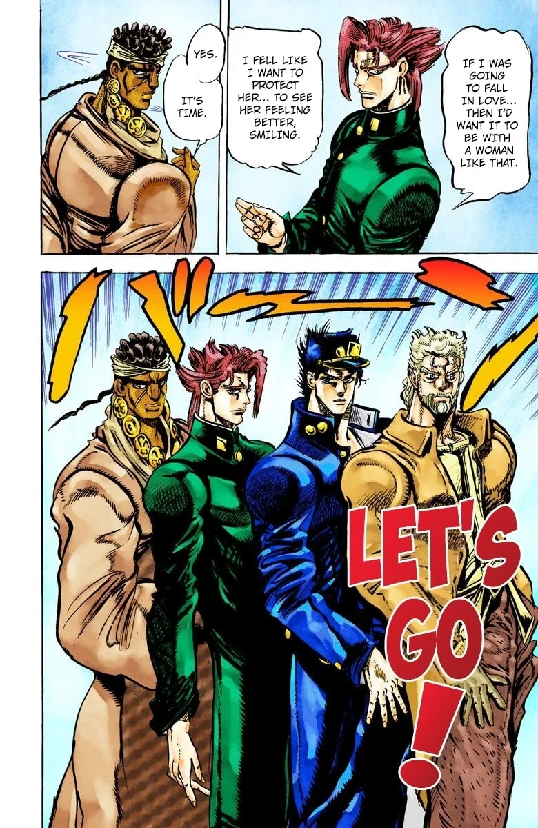 JoJo no Kimyou na Bouken Part 3: Stardust Crusaders Colored Manga — Chapter 9 — Page 8