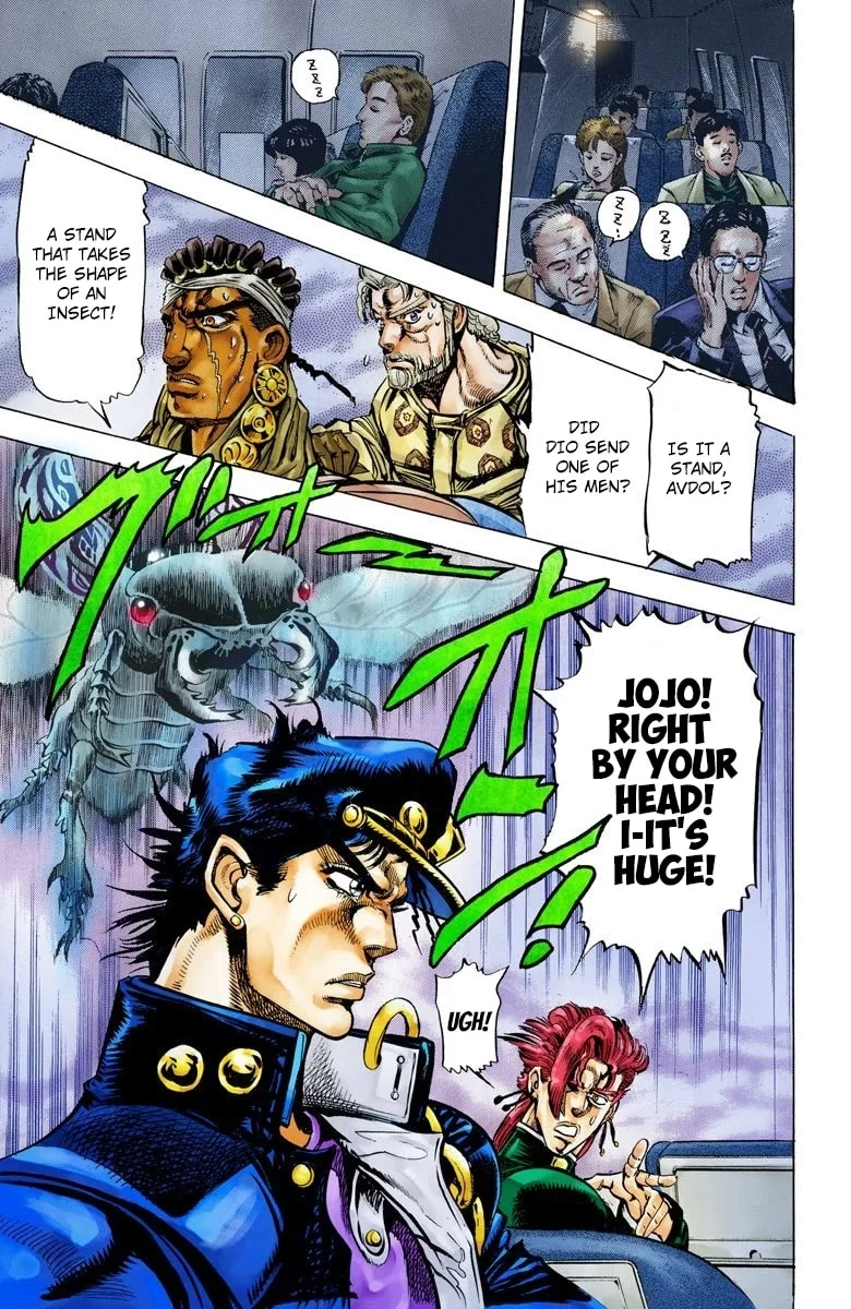 JoJo no Kimyou na Bouken Part 3: Stardust Crusaders Colored Manga — Chapter 9 — Page 15