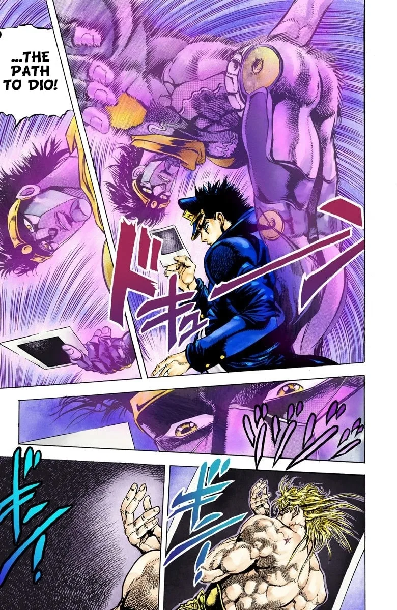 JoJo no Kimyou na Bouken Part 3: Stardust Crusaders Colored Manga — Chapter 8 — Page 15