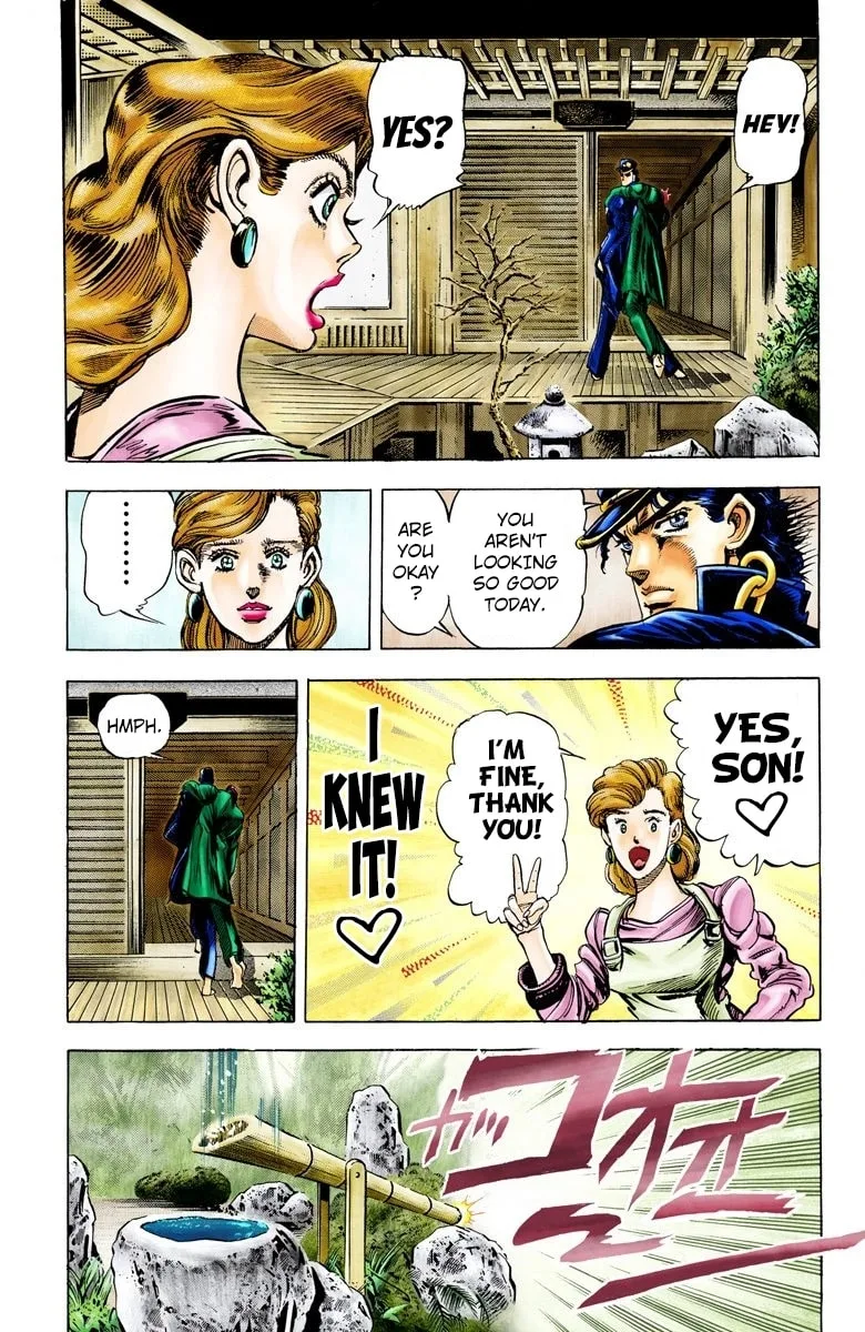 JoJo no Kimyou na Bouken Part 3: Stardust Crusaders Colored Manga — Chapter 7 — Page 4