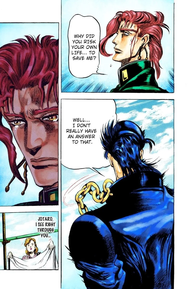 JoJo no Kimyou na Bouken Part 3: Stardust Crusaders Colored Manga — Chapter 7 — Page 17