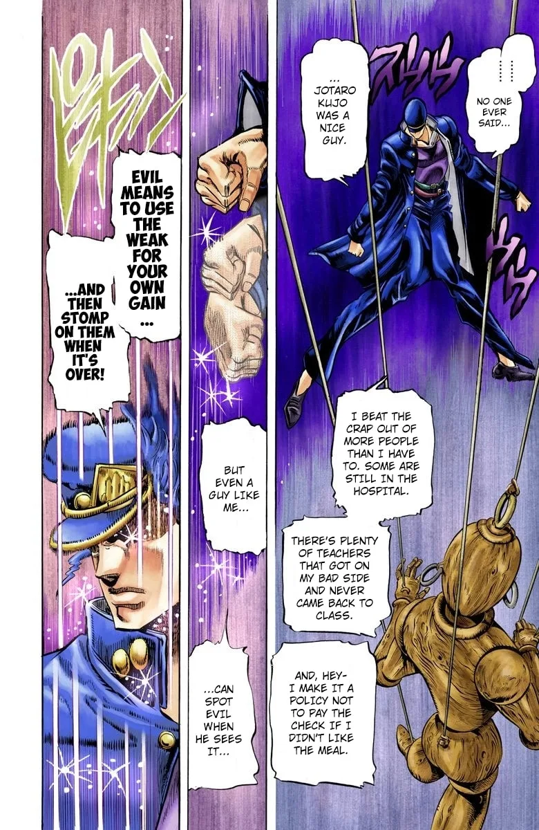 JoJo no Kimyou na Bouken Part 3: Stardust Crusaders Colored Manga — Chapter 6 — Page 10