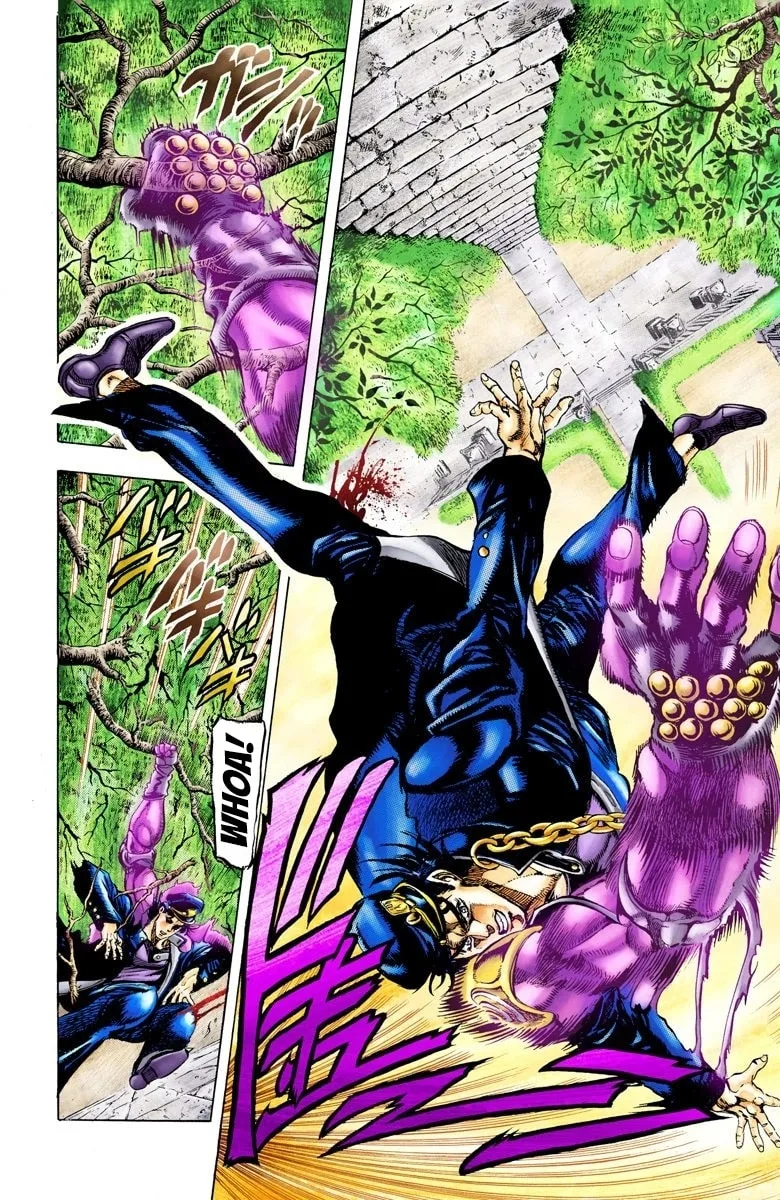 JoJo no Kimyou na Bouken Part 3: Stardust Crusaders Colored Manga — Chapter 5 — Page 3
