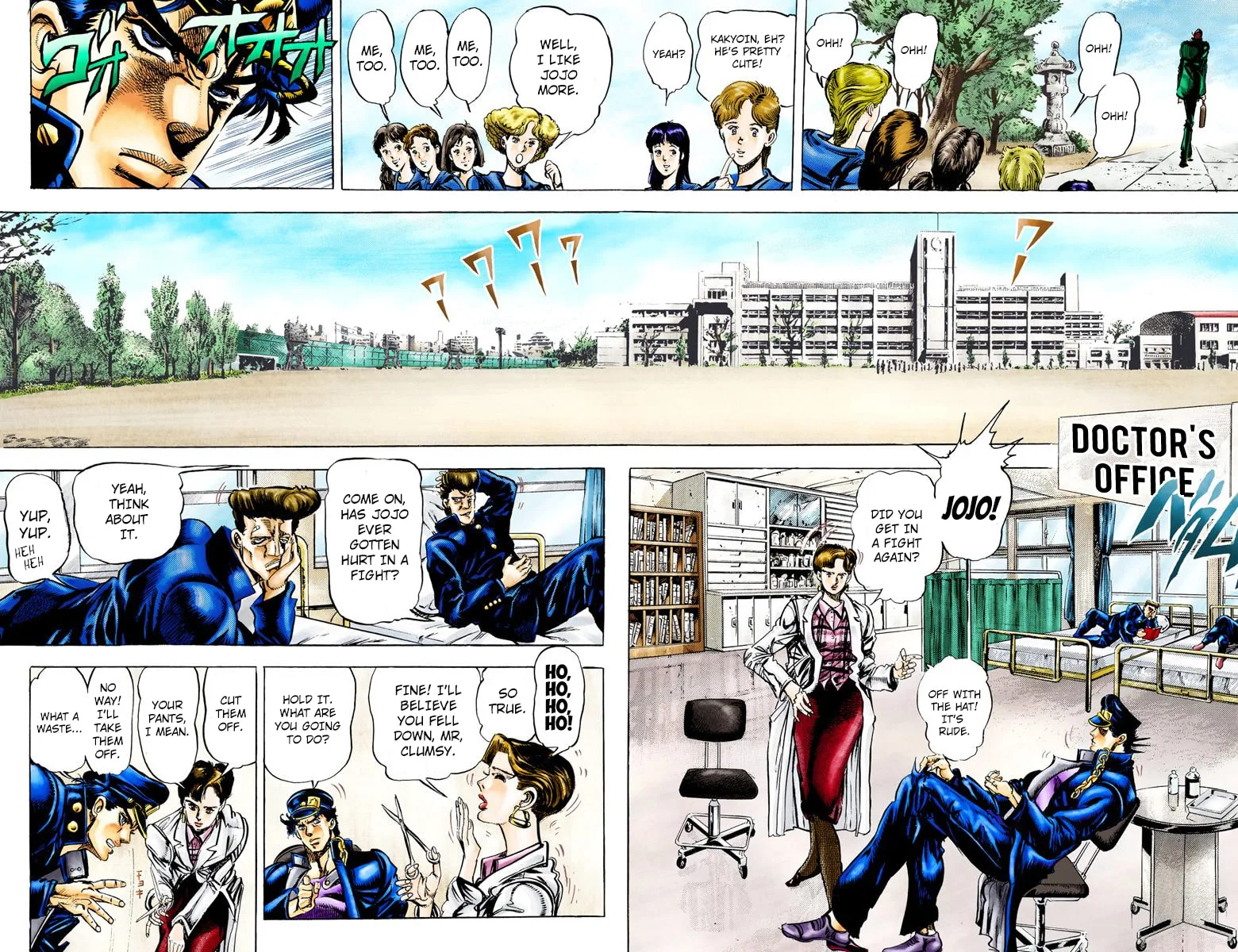 JoJo no Kimyou na Bouken Part 3: Stardust Crusaders Colored Manga — Chapter 5 — Page 9