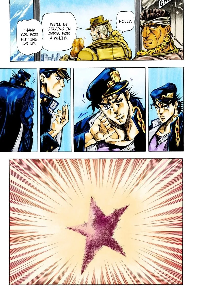JoJo no Kimyou na Bouken Part 3: Stardust Crusaders Colored Manga β Chapter 4 β Page 10