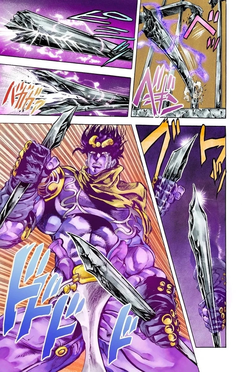 JoJo no Kimyou na Bouken Part 3: Stardust Crusaders Colored Manga — Chapter 3 — Page 10