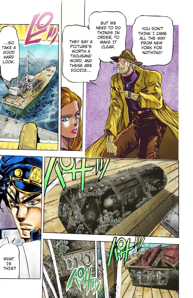 JoJo no Kimyou na Bouken Part 3: Stardust Crusaders Colored Manga — Chapter 3 — Page 16
